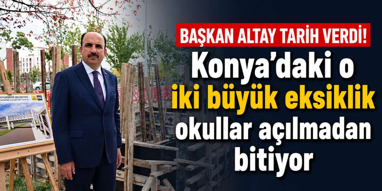 Konya’ya 150 milyon liralık dev yatırım! İki kritik noktaya yeni üst geçit geliyor