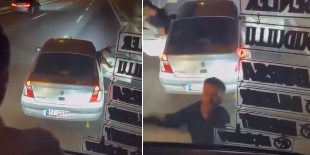Yolcu otobüsünün önünü kesen magandalara rekor ceza