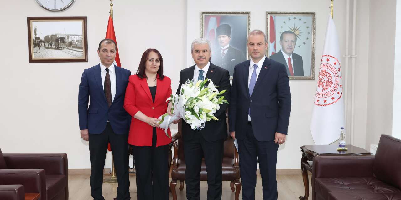 Konya Valisi Akın’a Çevre Haftası ziyareti