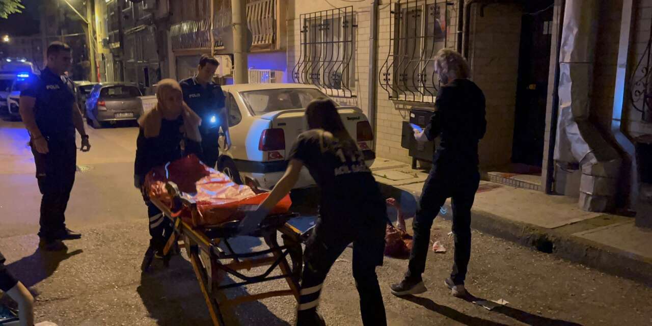 Evde başlayan dehşet sokağa taştı! Önce annesini sonra kendini bıçakladı
