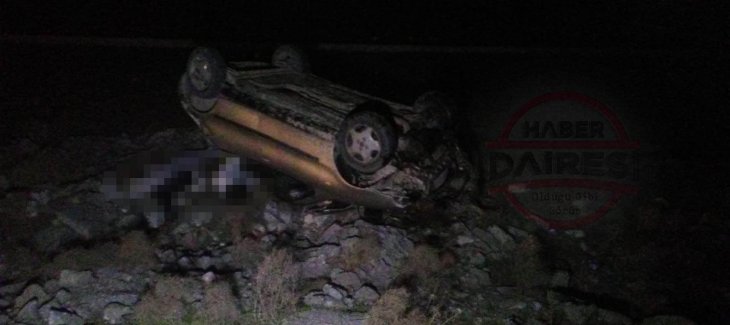 Konya'da feci kaza! Yoldan çıkan otomobil devrildi: 1 ölü