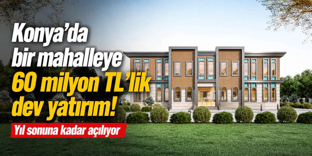 Konya’ya 60 milyon TL’lik yeni polis merkezi yapılıyor