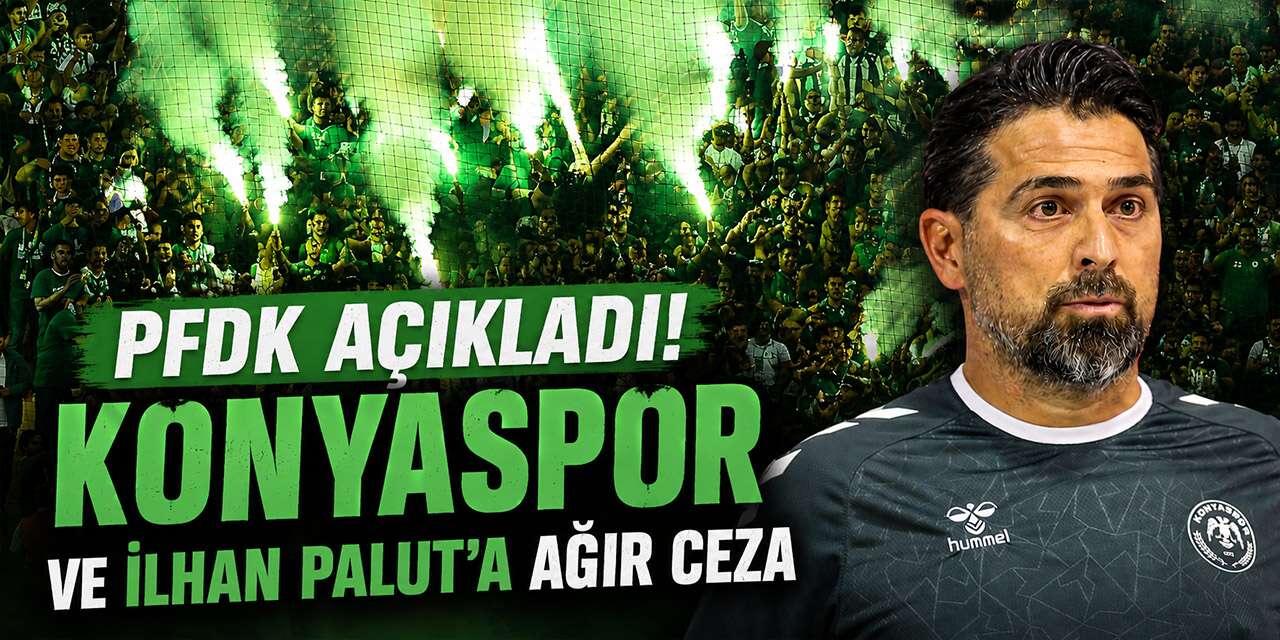 Konyaspor’un Trabzonspor faturası ağır oldu! İlhan Palut ve kulübe ceza yağdı