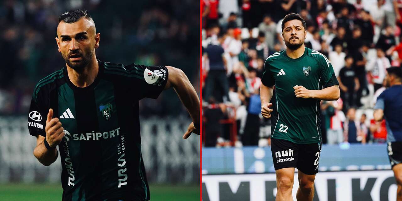 Kocaelispor, Serdar Dursun ve Ahmet Oğuz ile yollarını ayırdı