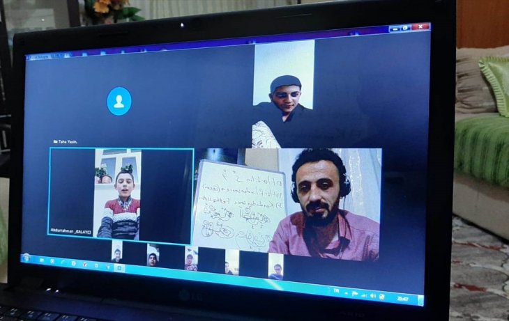 Seydişehir'de Kur'an kursu öğrencilerine uzaktan eğitim