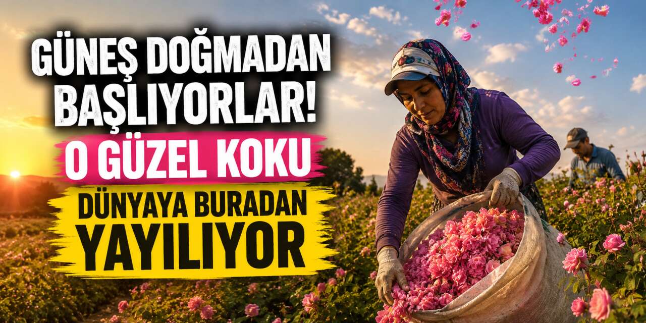 Dünyaya yayılan kokunun zorlu yolculuğu! Bir damla için binlercesi toplanıyor