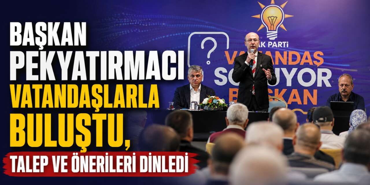 Selçuklu’da vatandaş sordu, Başkan Pekyatırmacı cevapladı