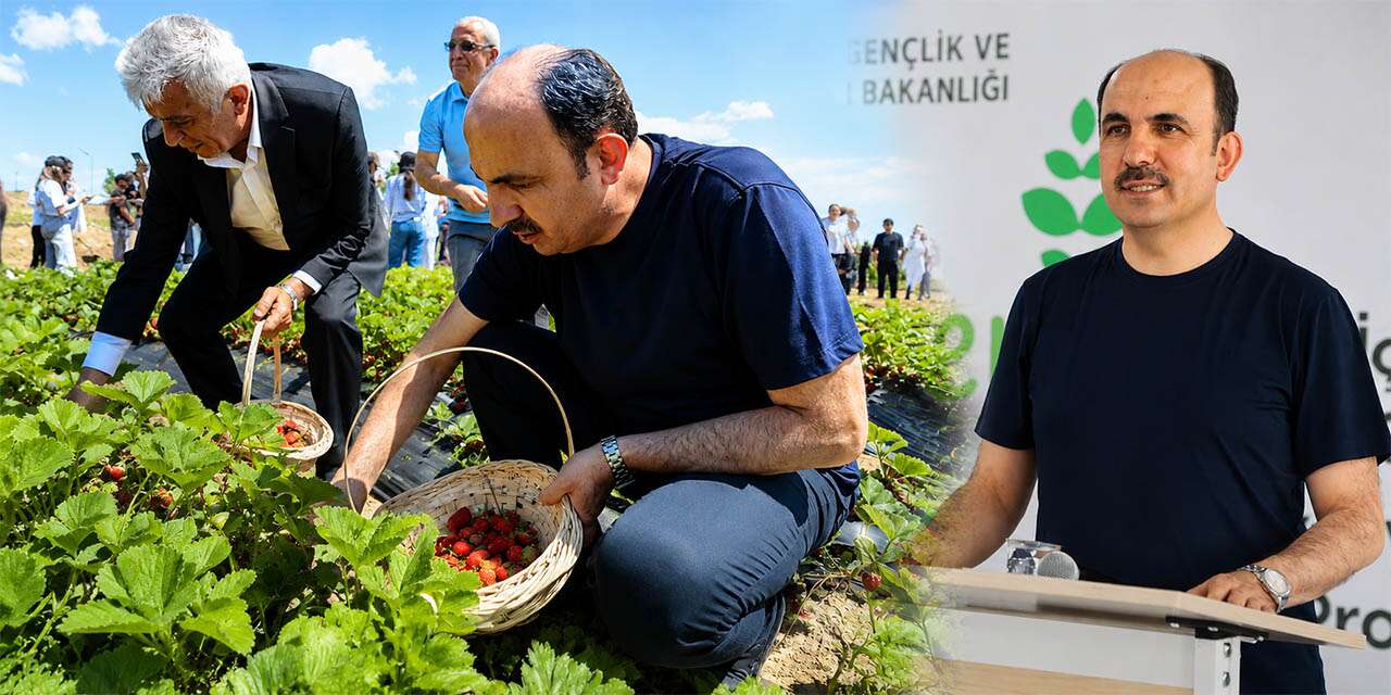 Başkan Altay iki ilçede vatandaşla buluştu! Esnafı gezdi, gençlerle çilek topladı