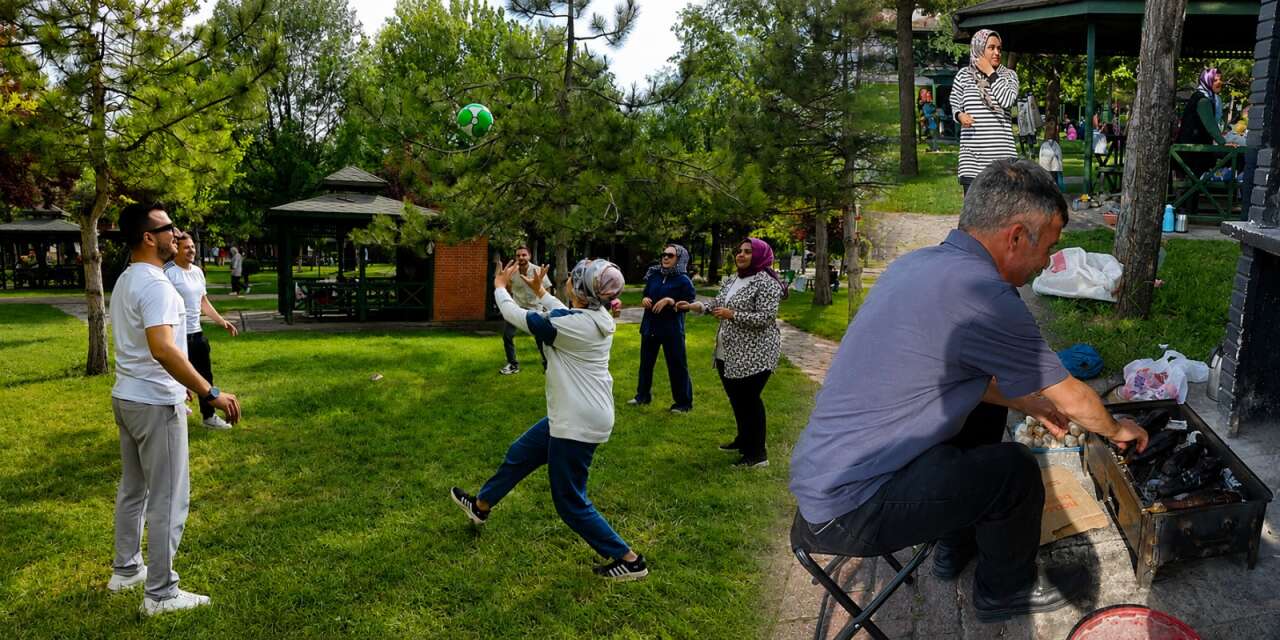 Konya’da piknik sezonu açıldı! Vatandaşlar parklara akın etti