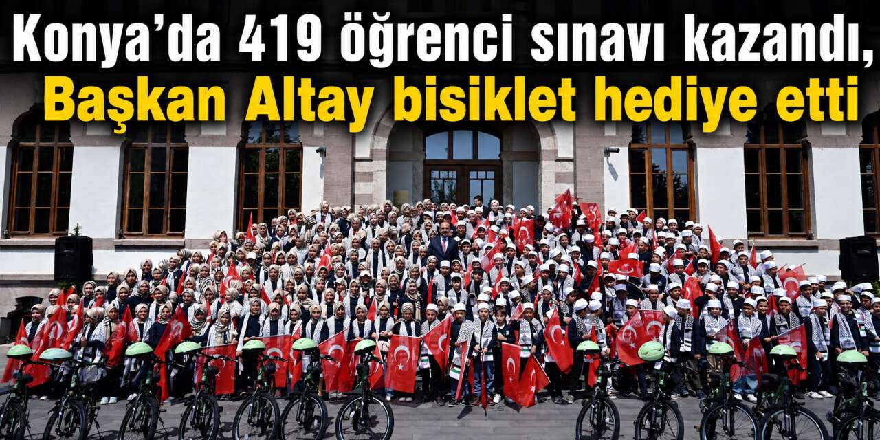 Konya’nın gururu oldular! 419 hafız adayı sınavı geçti, hediyeleri kaptı