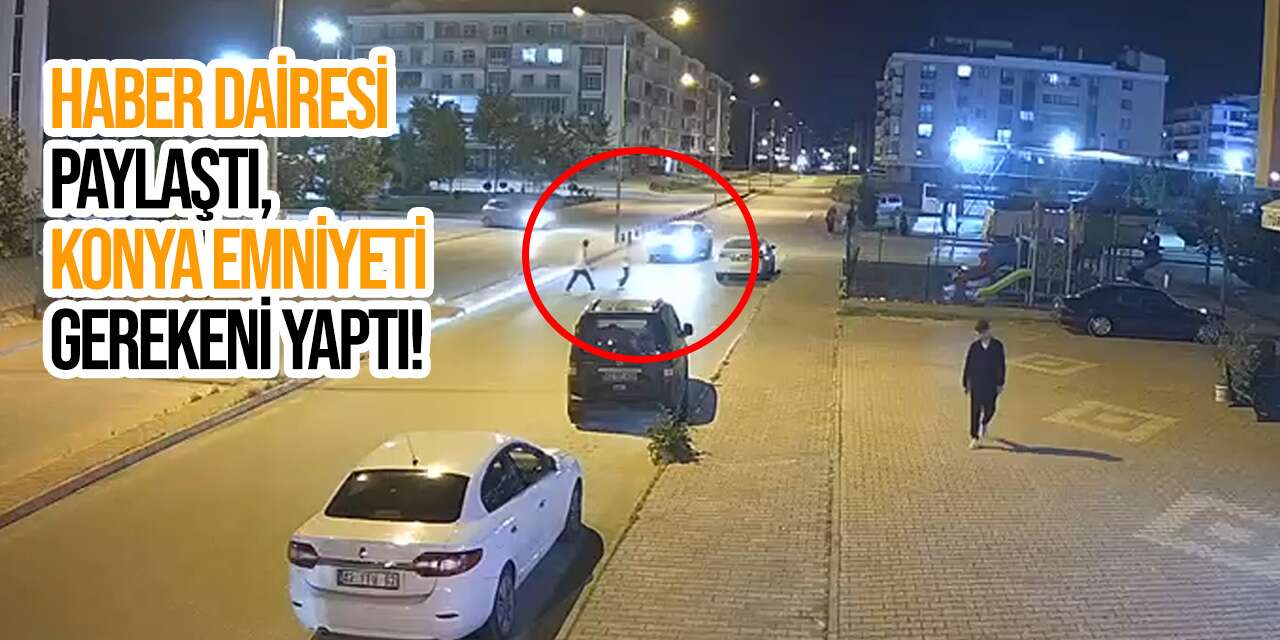 Konya trafiğinde kural tanımayan sürücülerin cezası kesildi