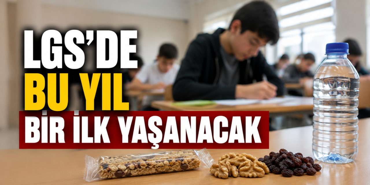 LGS’de öğrencilere ilk kez dağıtılacak! Beslenme paketi içinde neler var?