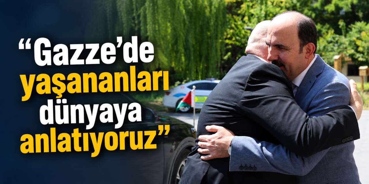 Konya’dan Filistin’e güçlü destek mesajı