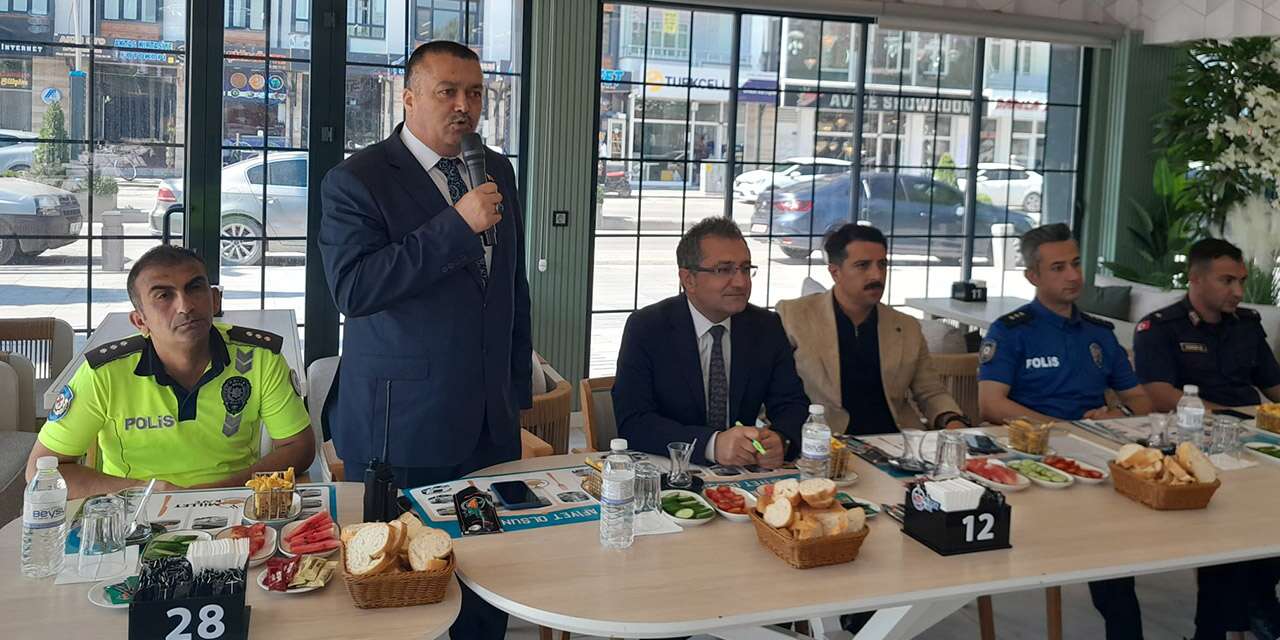 Konya Karapınar’da motosiklet kazalarına karşı Yunus Polis desteği gündeme geldi