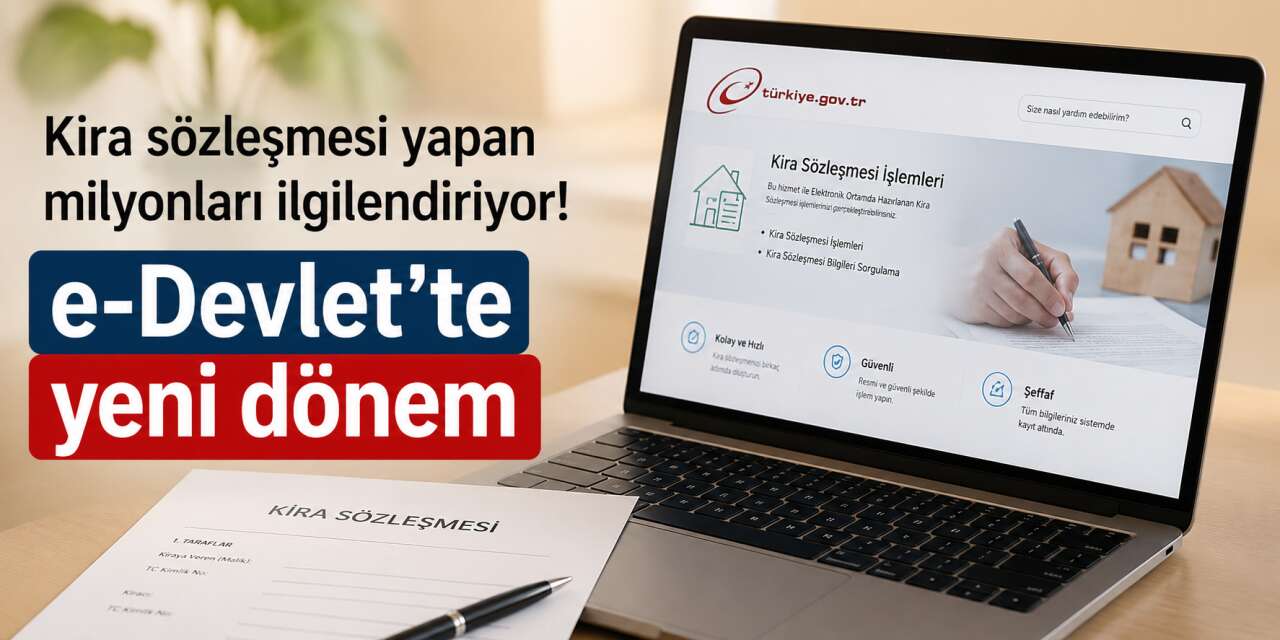 e-Devlet’e kiracı ve ev sahipleri için yeni özellik geldi