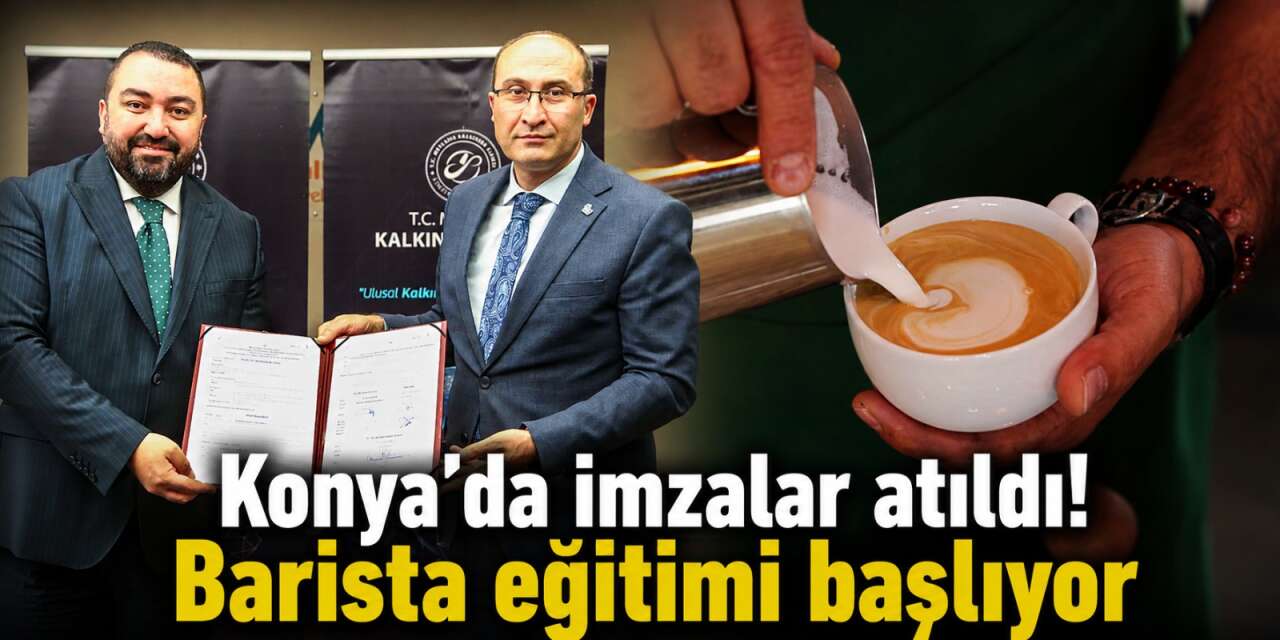 Konya’da kahveyle kariyer yolu! Barista eğitimi başlıyor