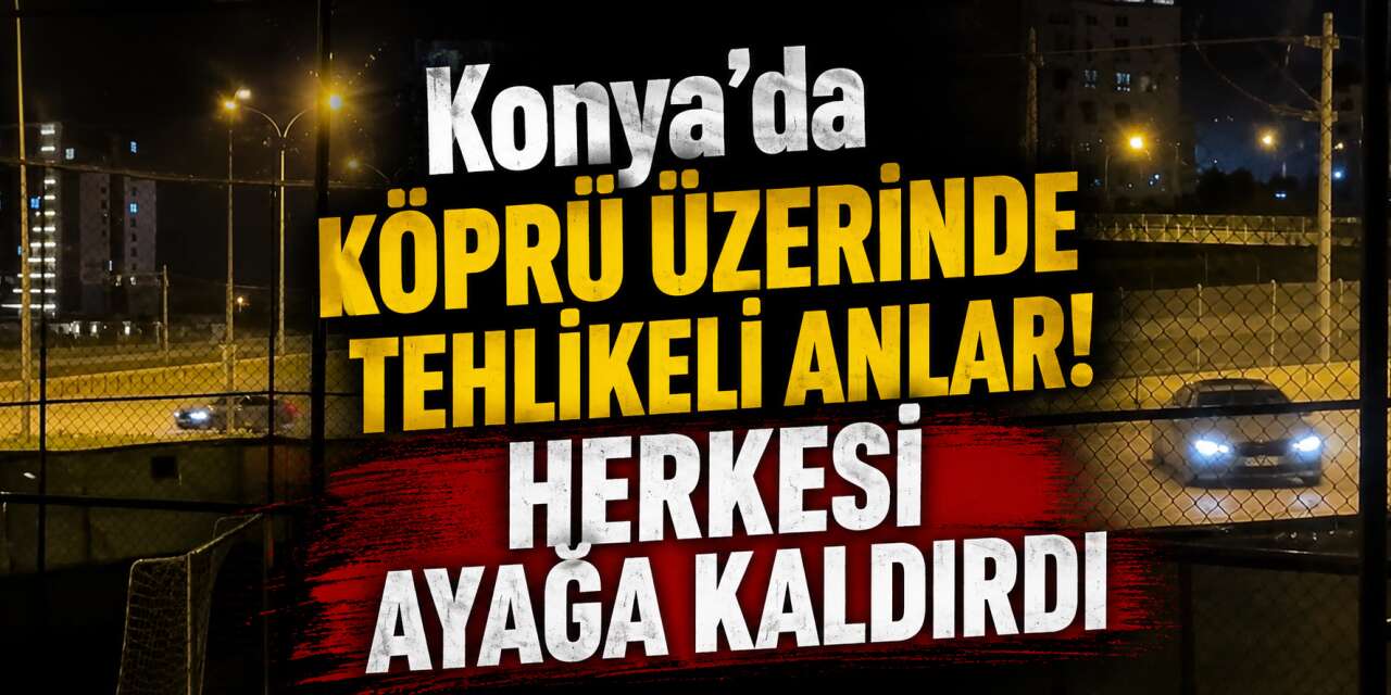 Gece yarısı Konya’da ortalığı birbirine kattı, polis anında buldu! Bu yazı araçsız geçirecek