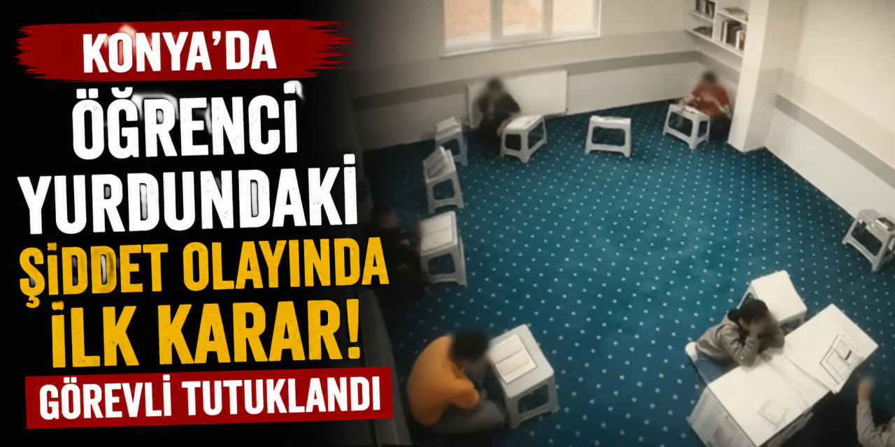 Konya’da küçük öğrenciye şiddet görüntüleri tepki çekmişti! Mahkemeden ilk karar çıktı