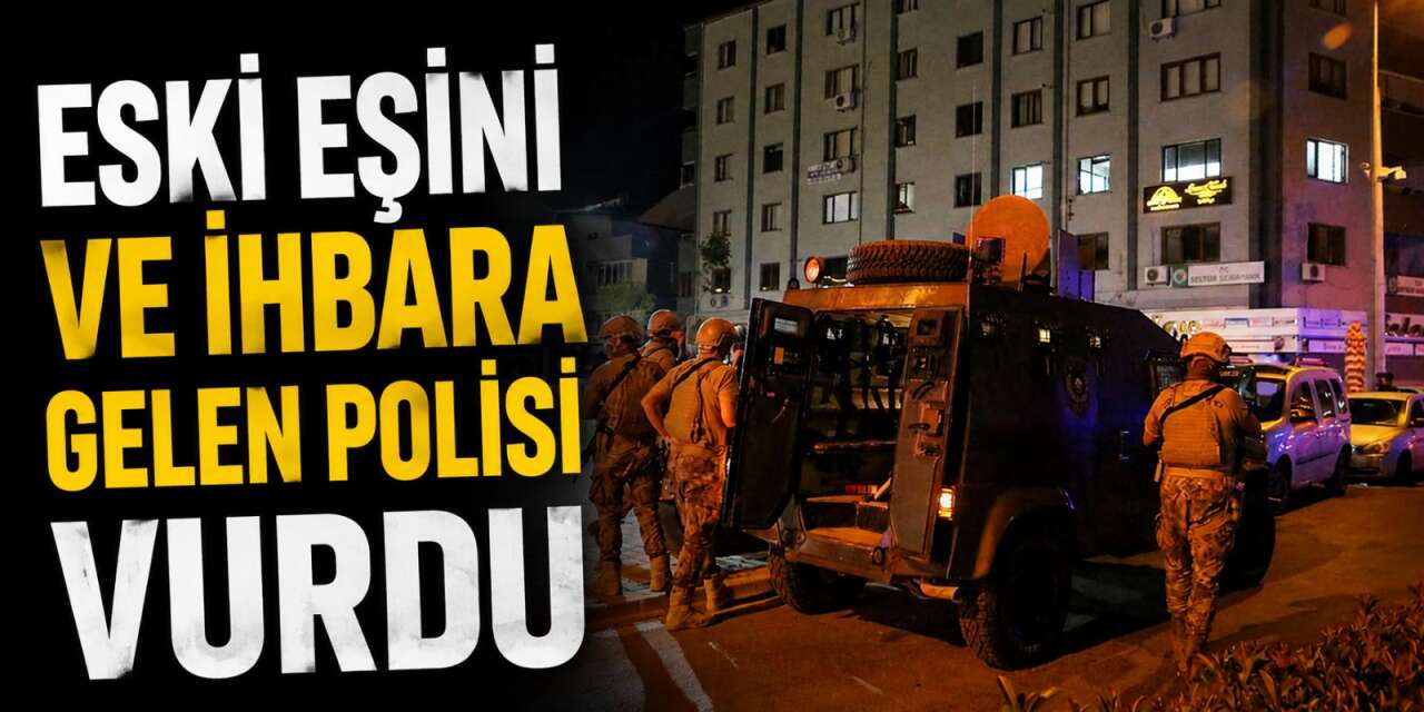 KADES ihbarına giden polise silahlı saldırı! Uzman çavuş dehşet saçtı