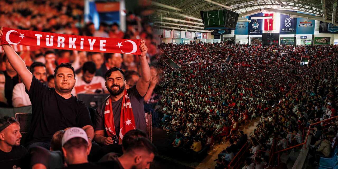 Binlerce Konyalı Dünya Kupası heyecanında buluştu
