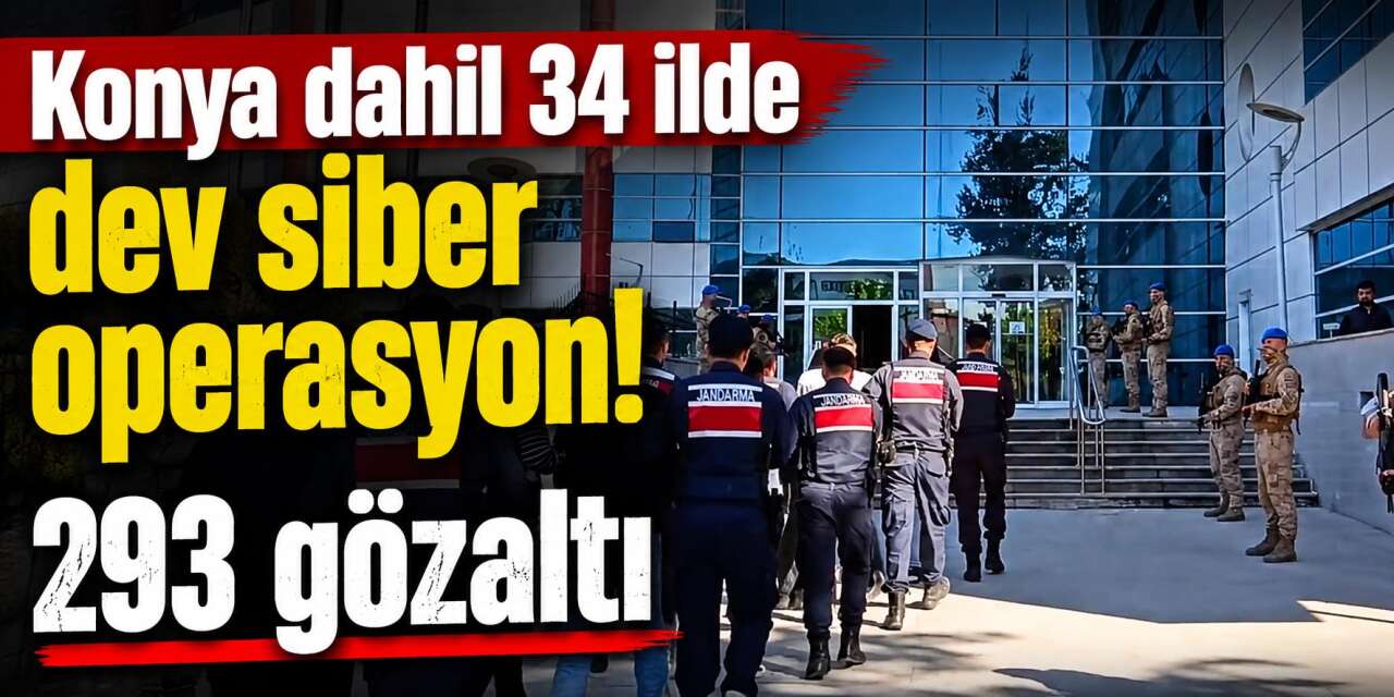 Konya ve 33 ilde dev operasyon! 4,8 milyar TL’lik dolandırıcılık ve bahis ağı çökertildi