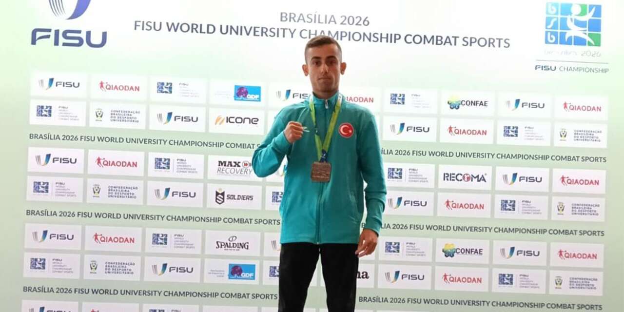 Konya’nın başarılı sporcusu Kamil Ünlü, Brezilya’da Dünya şampiyonu oldu