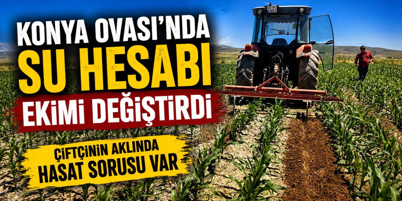Konya’da mısır ekiminde yeni yöntem tartışması! Avantaj mı sorun mu?