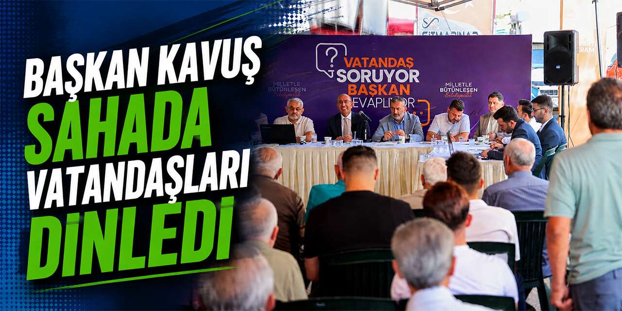 Konya’da vatandaş sordu, Başkan Kavuş yanıtladı