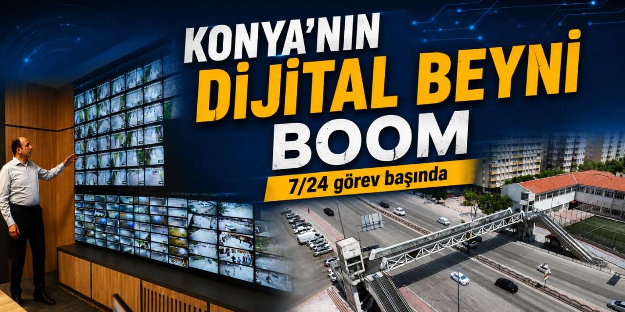 Konya’da artık BOOM devrede! Anında müdahale ediliyor