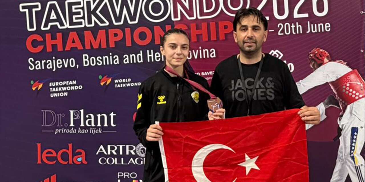 Konya’nın gururu Emine Rana Adıgüzel Avrupa üçüncüsü oldu
