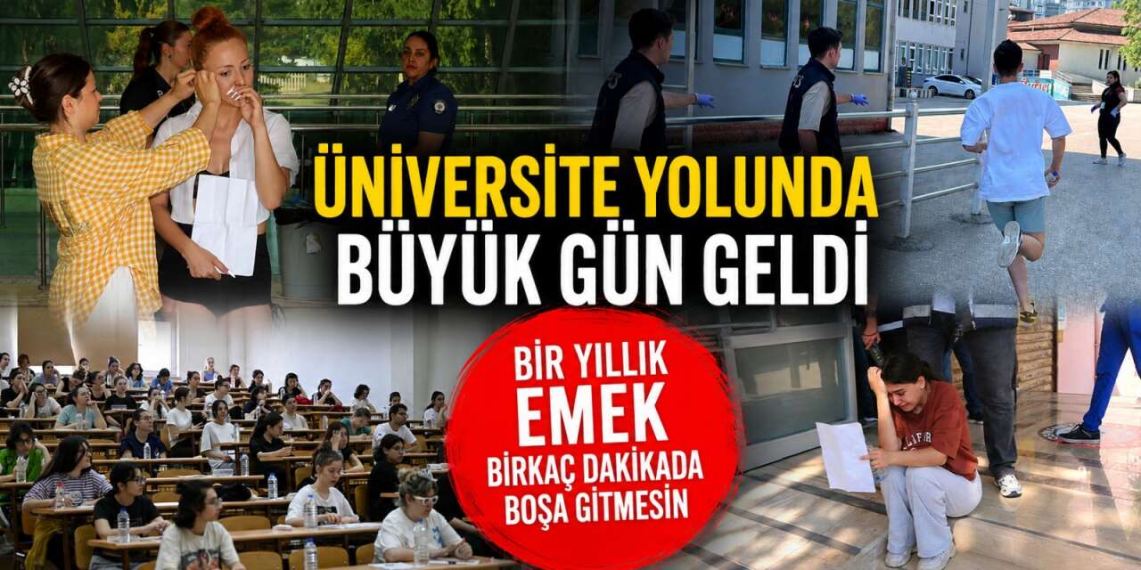 YKS için geri sayım bitti! Konya’da bu yıl bir ilk yaşanacak