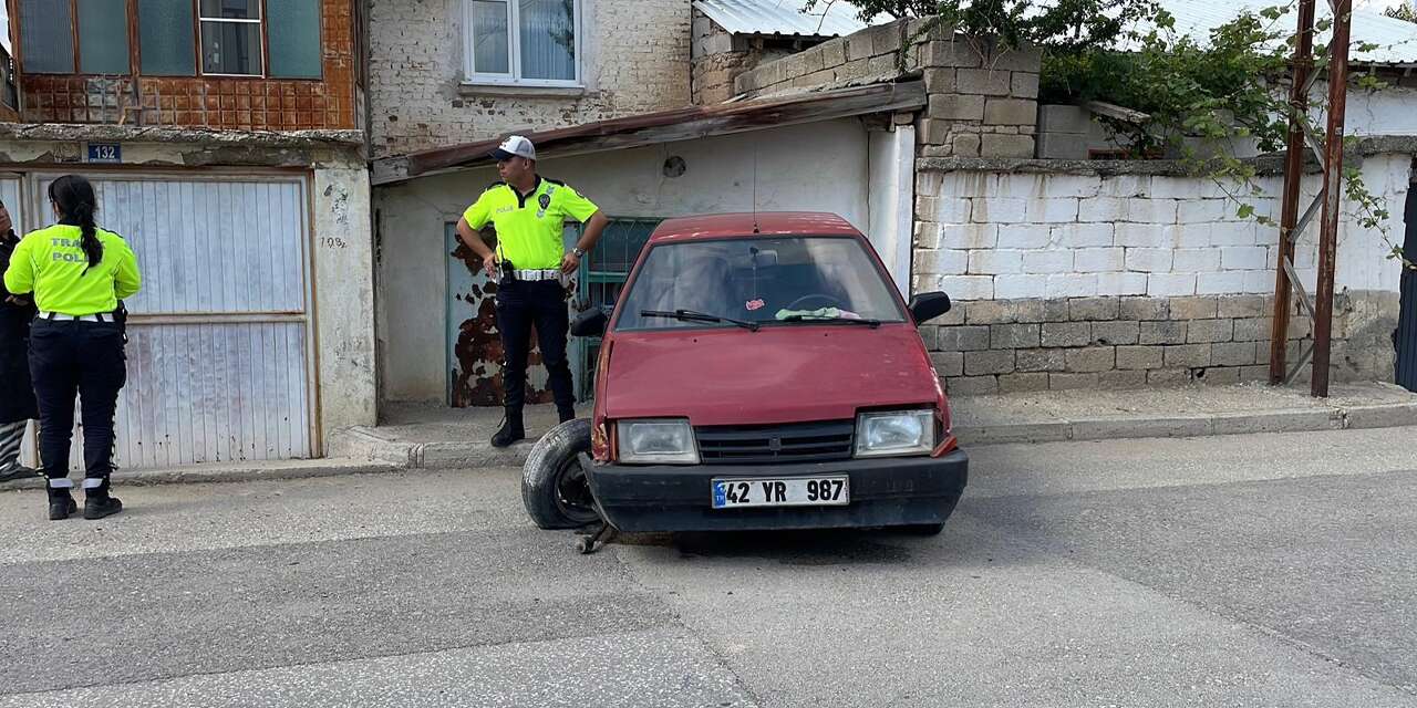 Yer Konya! Trafik kontrolünü görünce kaçtı, sebebi kısa sürede ortaya çıktı
