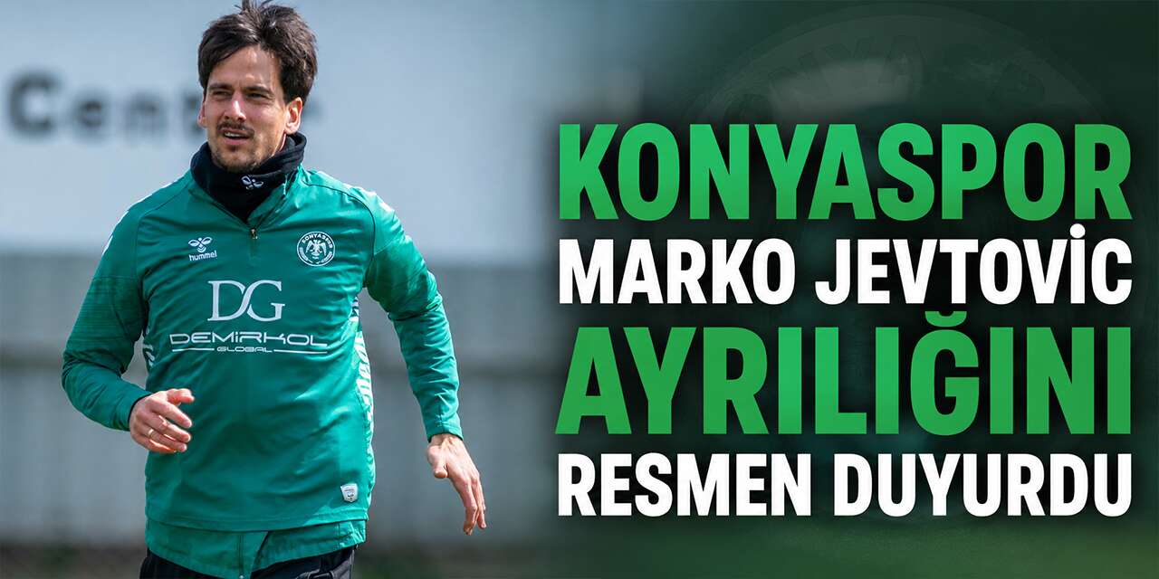 Konyaspor ilk ayrılığı resmen duyurdu