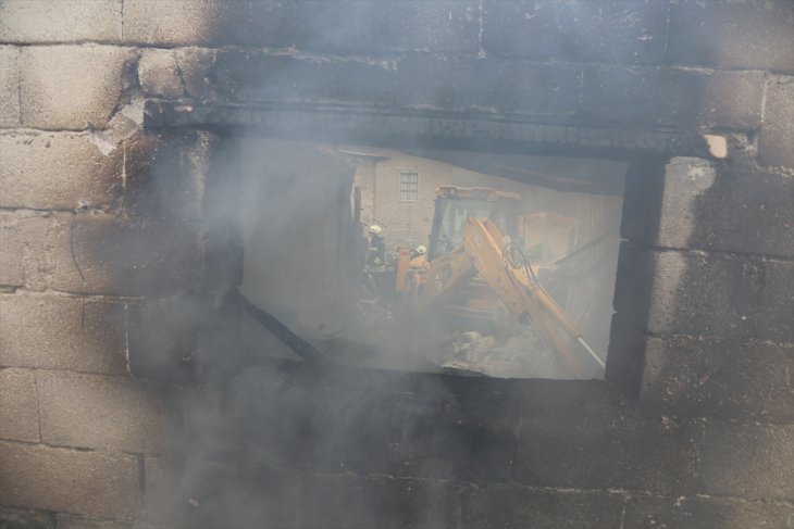 Konya'da korkutan yangın