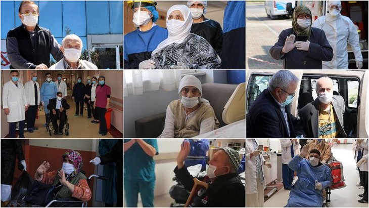 'Türkiye'nin çınarları' Kovid-19'u yendi