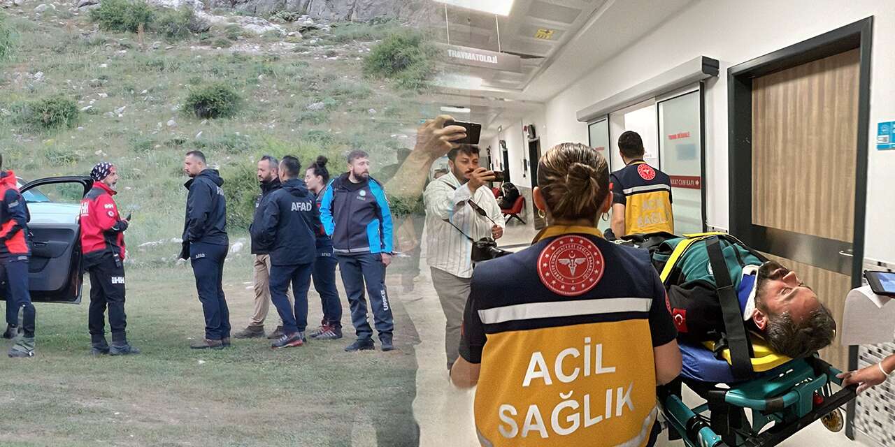 Konya’dan havalanan jandarma helikopteri, Aladağlar'da hayat kurtardı