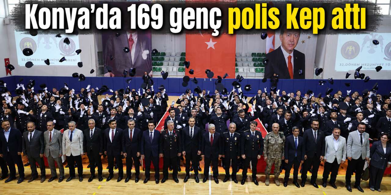 Ereğli POMEM’de mezuniyet heyecanı! Yeni polisler yemin etti