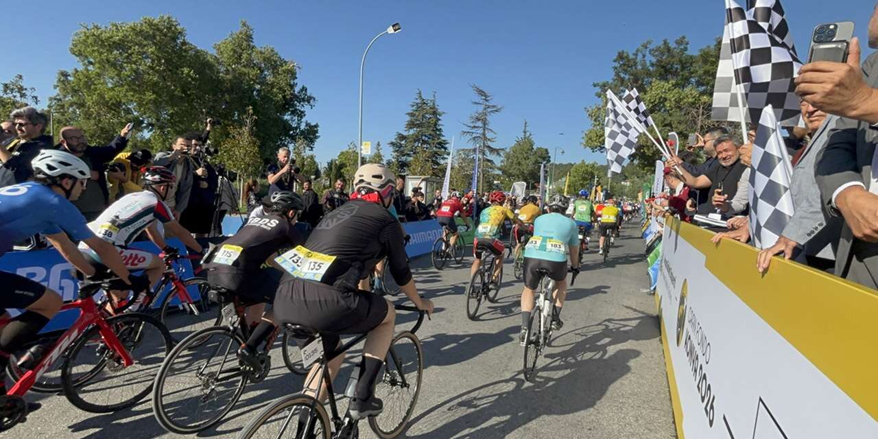 Konya’da Granfondo heyecanı! Yüzlerce bisikletçi pedal çeviriyor