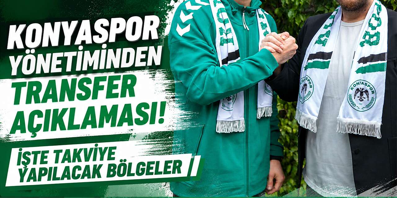 Konyaspor’da transfer yapılacak mevkiler belli oldu