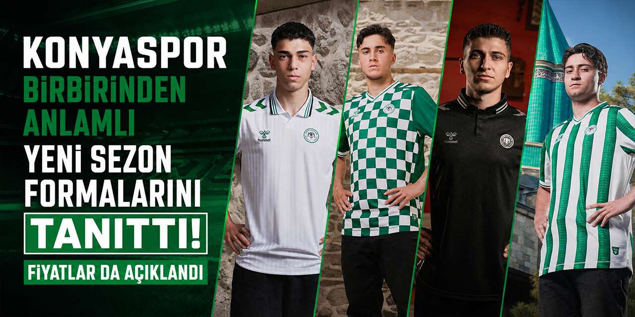Konyaspor yeni sezon formalarını tanıttı