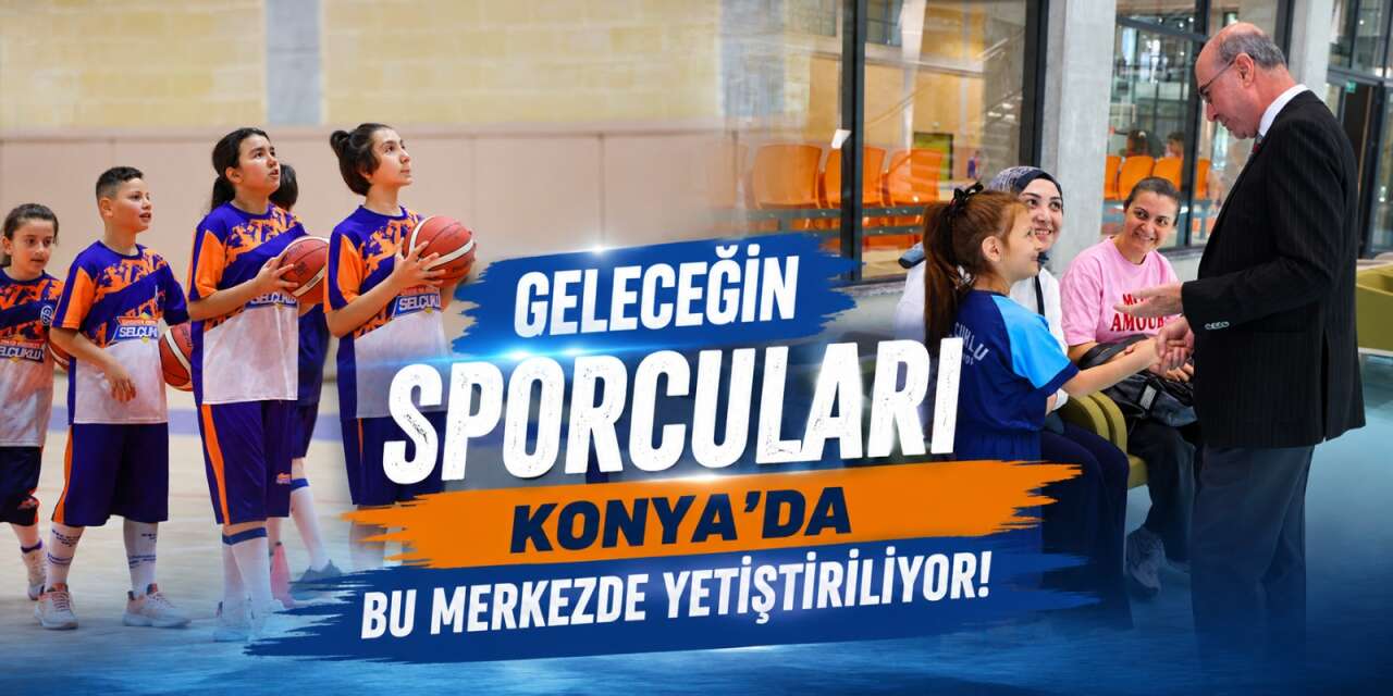 Türkiye’nin en büyüğü Konya’da! Başkan Pekyatırmacı geleceğin yıldızlarıyla bir araya geldi