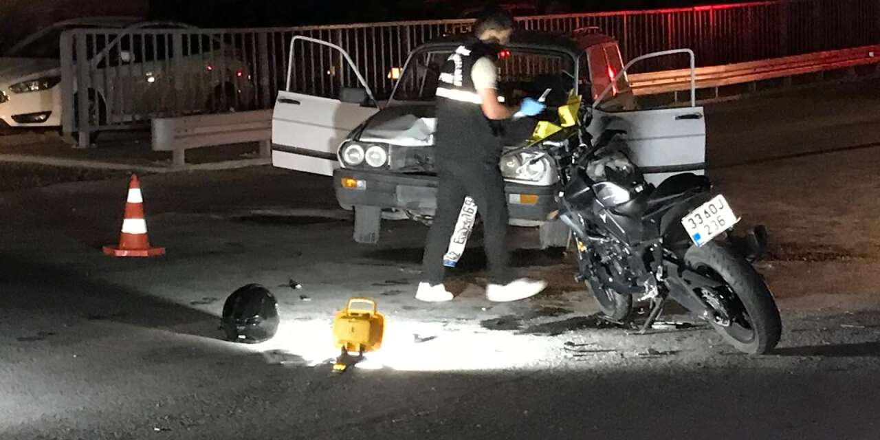 Konya’da otomobille çarpışan motosiklet sürücüsü ağır yaralandı
