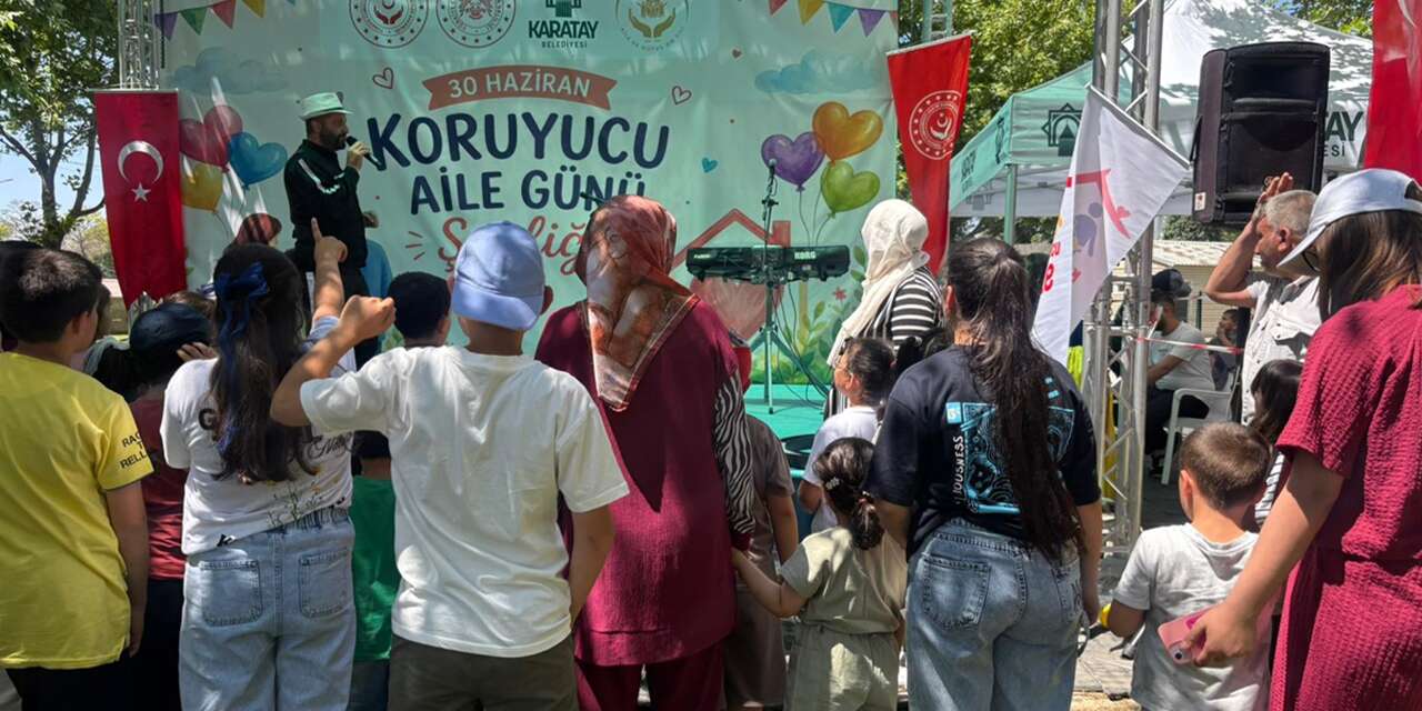 Konya’da Koruyucu Aile Günü coşkusu! Çocuklar doyasıya eğlendi