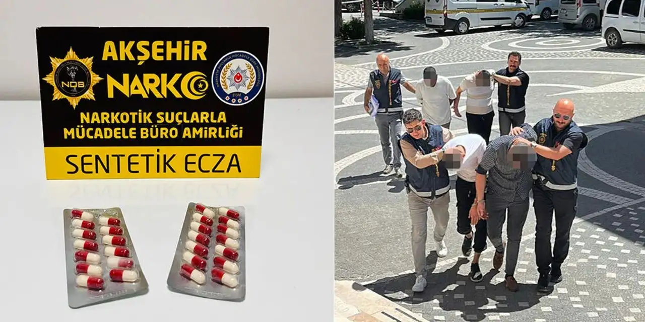 Konya sokaklarında gençleri zehirleyeceklerdi! Binlerce uyuşturucu ele geçirildi