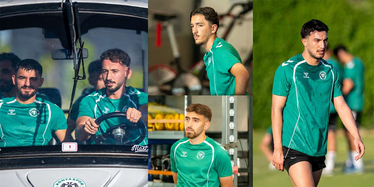 Konyaspor'da kiralıktan dönen 4 futbolcu mesaiye başladı