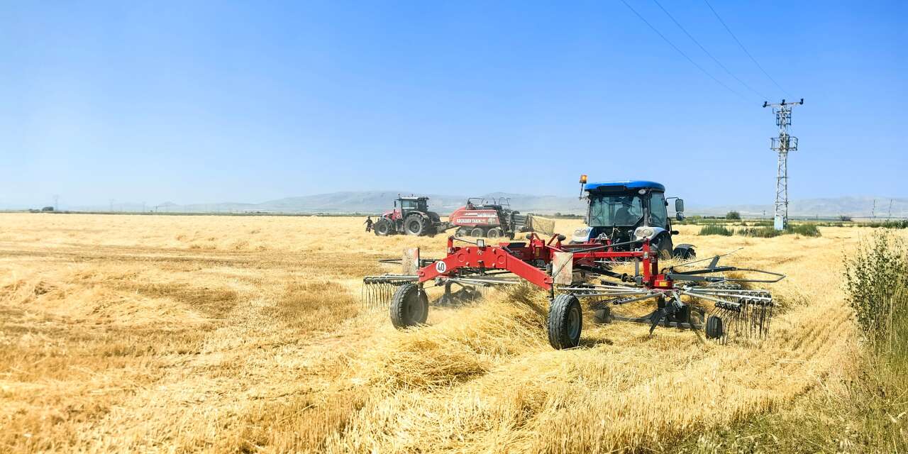 Hasat var, alıcı yok! Konya'da sap ve saman piyasası sessiz