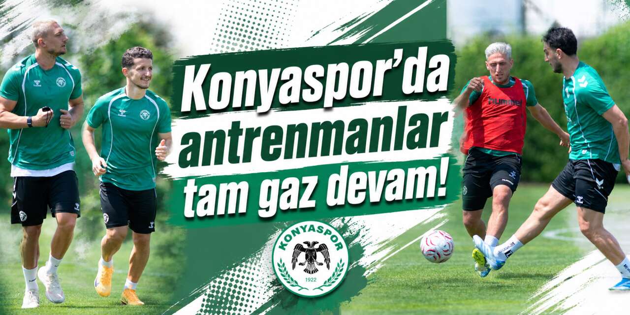 Konyaspor'da yeni sezon mesaisi sürüyor