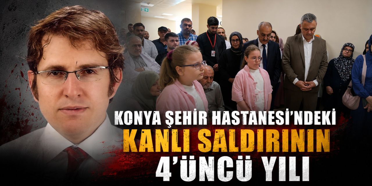 4 yıl geçti, kanlı saldırının acısı dinmedi! Konya’da Ekrem Karakaya’ya vefa