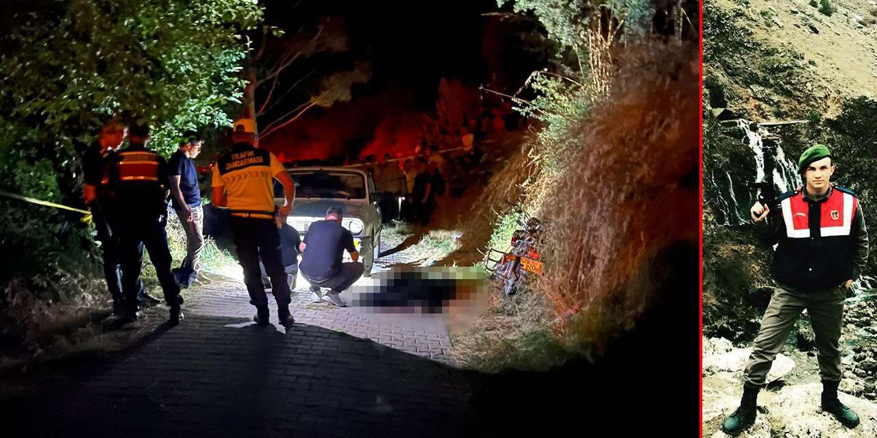 Amcasının otomobiliyle çarpışan uzman çavuş hayatını kaybetti