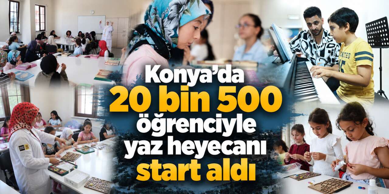 Türkiye’nin en büyüklerinden! Konya’da tableti, telefonu bırakan buraya koştu